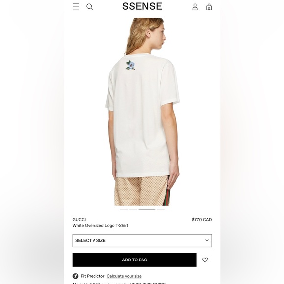 Like New - Authentic Gucci oversized logo t-shirt - Picture 11 of 11